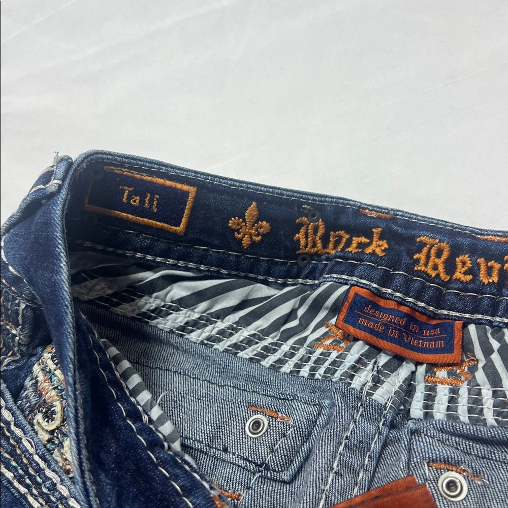 Rock revival women’s Tali bootcut jeans size 25x33 Y2K - Picture 2 of 11